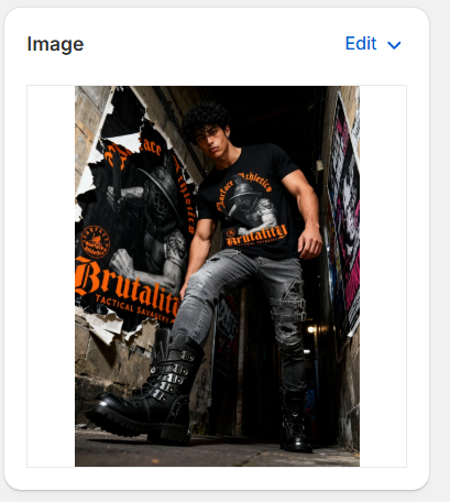 Men's lightweight graphic gym tee — Brutality Tactical Savagery design by Warface Athletics, worn in urban streetwear style